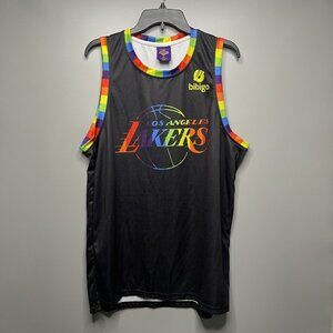 Mens Los Angeles Lakers Pride Basketball jersey XL